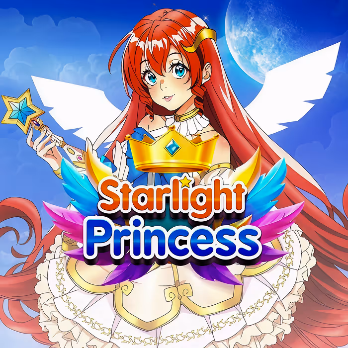 Starlight Princess Slot im Anime-Stil mit magischer Prinzessin und großen Multiplikatoren